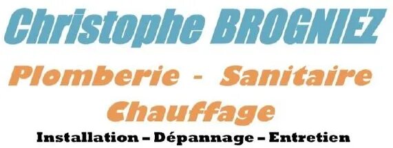 Christophe Brogniez Chauffagiste